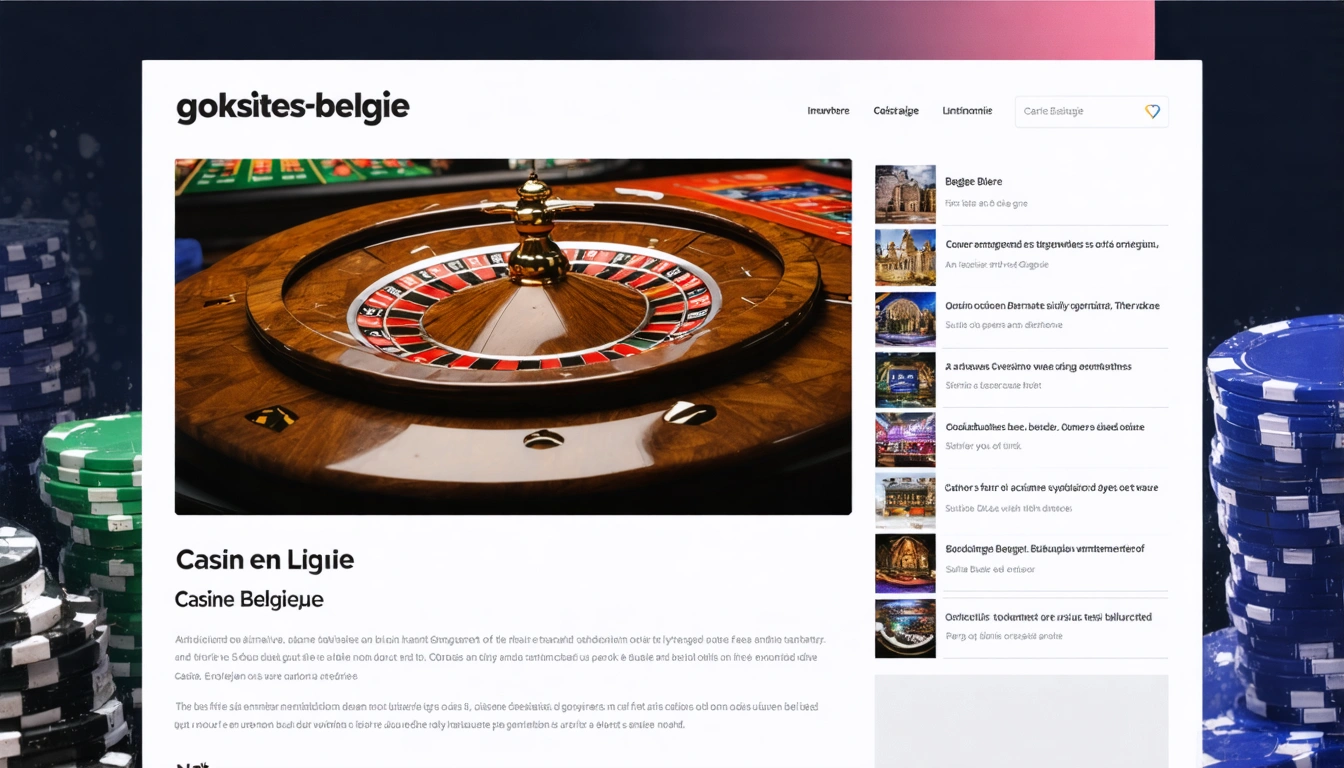 goksites belgie Casino en Ligne Belgique